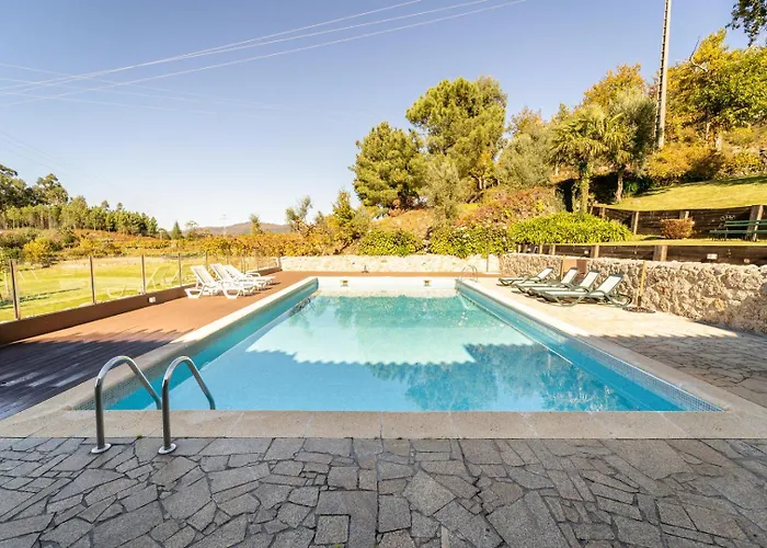 펜션 Casa Do Souto - Com Piscina By House And People