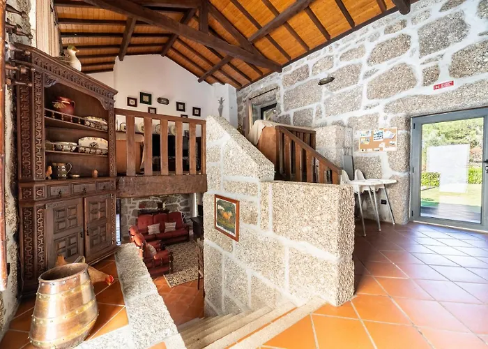 펜션 Casa Do Souto - Com Piscina By House And People